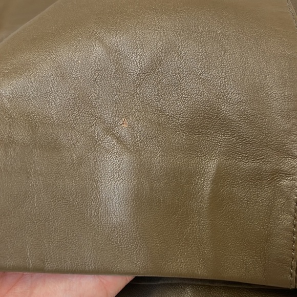 Joie Tolain Lamb Leather Mini Skirt size 0 with flaw - Picture 14 of 15